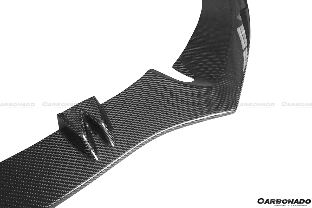 2013-2018 Audi RS6 Avant BS Style Carbon Fiber Front Lip - Carbonado Aero