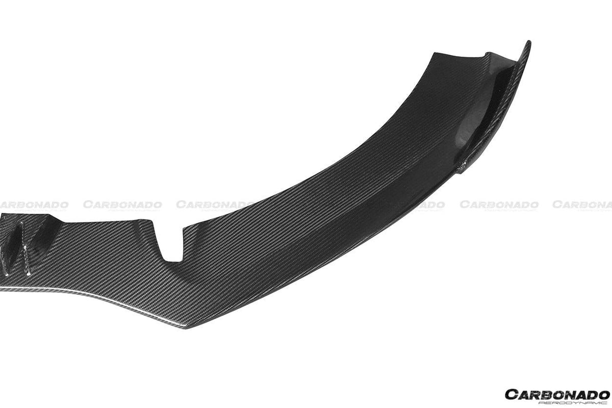 2013-2018 Audi RS6 Avant BS Style Carbon Fiber Front Lip - Carbonado Aero