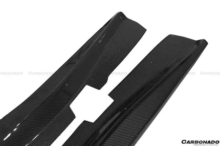 2013-2019 Corvette C7 APR Style Carbon Fiber Side Skirts - Carbonado Aero