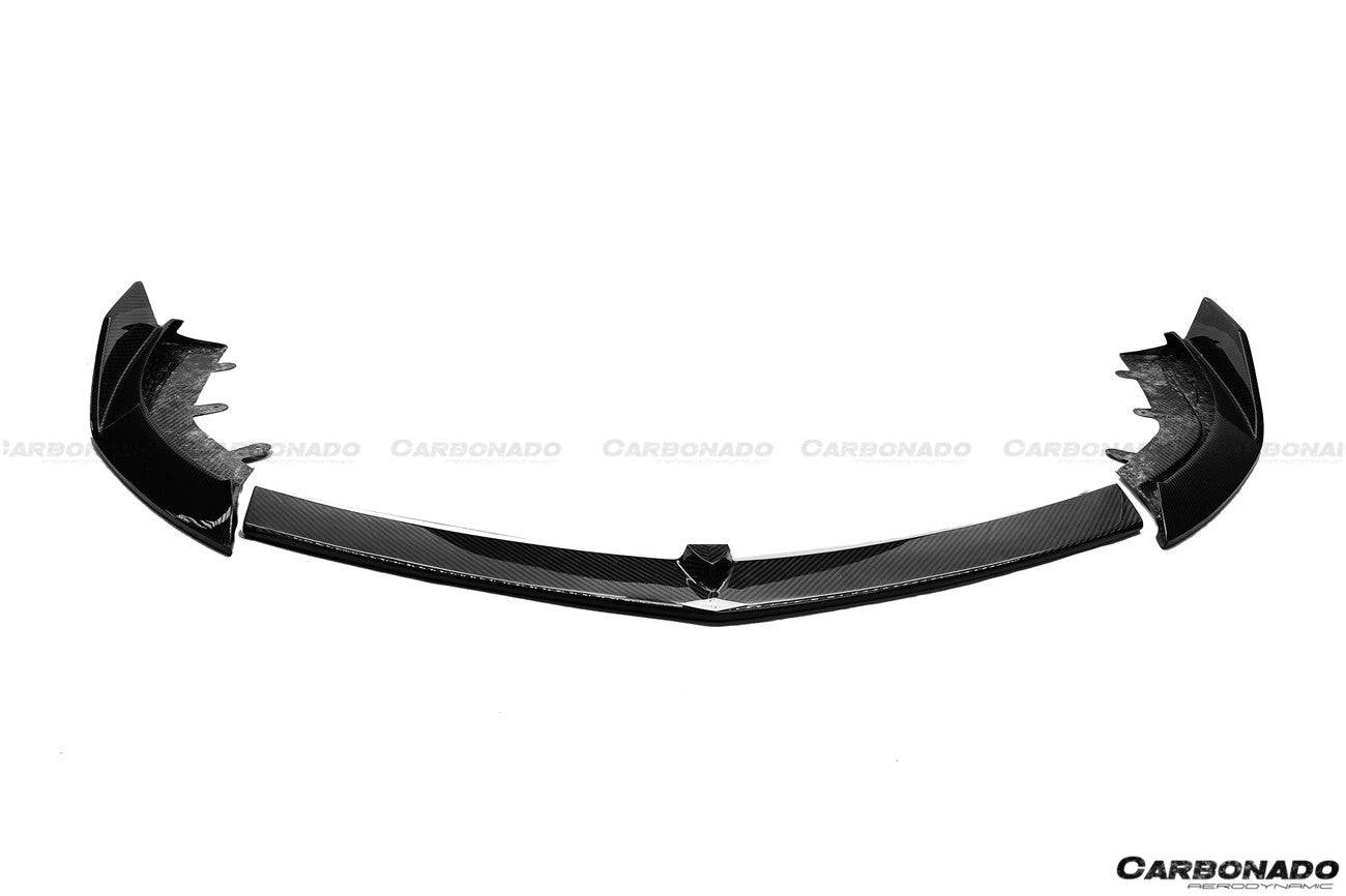 2020-2023 McLaren GT WP Style DRY Carbon Fiber Front Lip - Carbonado Aero