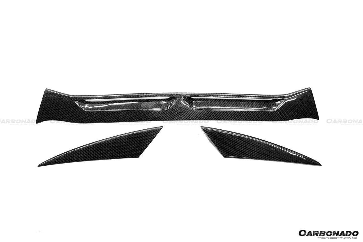 WP Style DRY Carbon Fiber Trunk Spoiler - Carbonado Aero