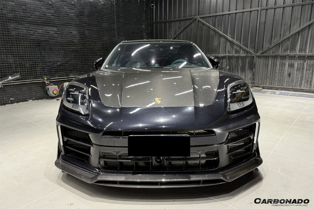 976 2024-2026 Porsche Panamera 976 OD Style Dry Carbon Fiber Hood | Fits S ...