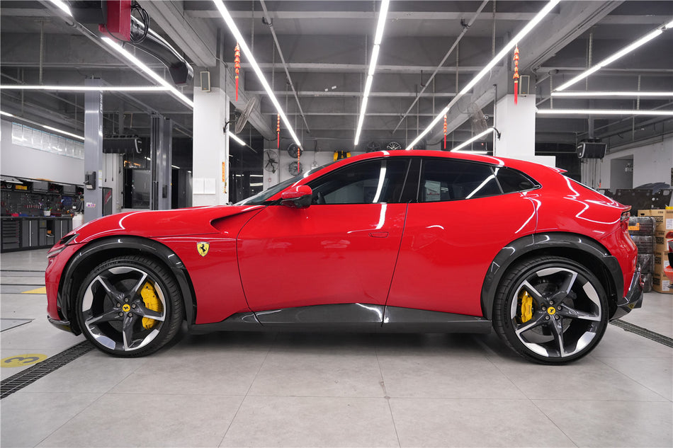2023-2025 Ferrari Purosangue FUV Type F175 OEM Style Dry Carbon Fiber Fender Flare