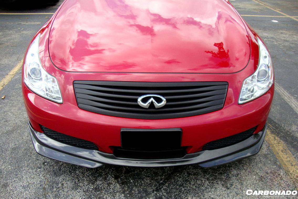 2007-2009 Infiniti G35/G37 Sedan JP Style Front Lip - Carbonado