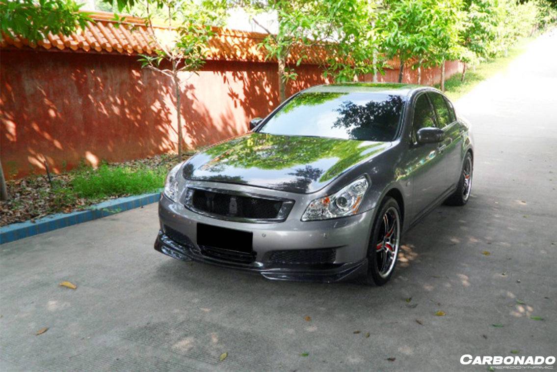 2007-2009 Infiniti G35/G37 Sedan JP Style Front Lip - Carbonado Aero
