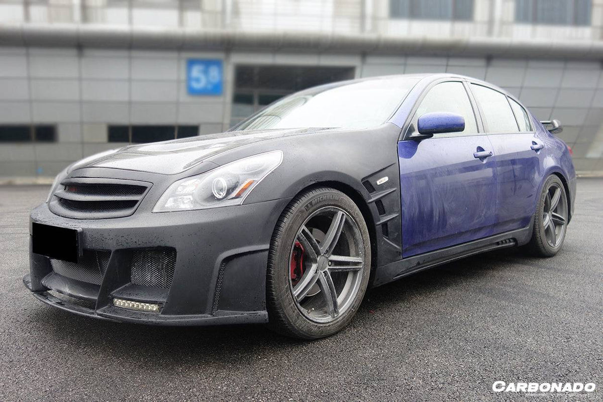 2007-2009 Infiniti G25/G35/G37 Sedan ELT Style Body Kit - Carbonado Aero