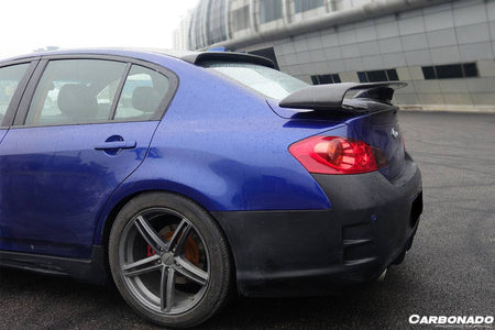 2007-2013 Infiniti G25/G35/G37 Sedan BS Style Roof Spoiler - Carbonado Aero