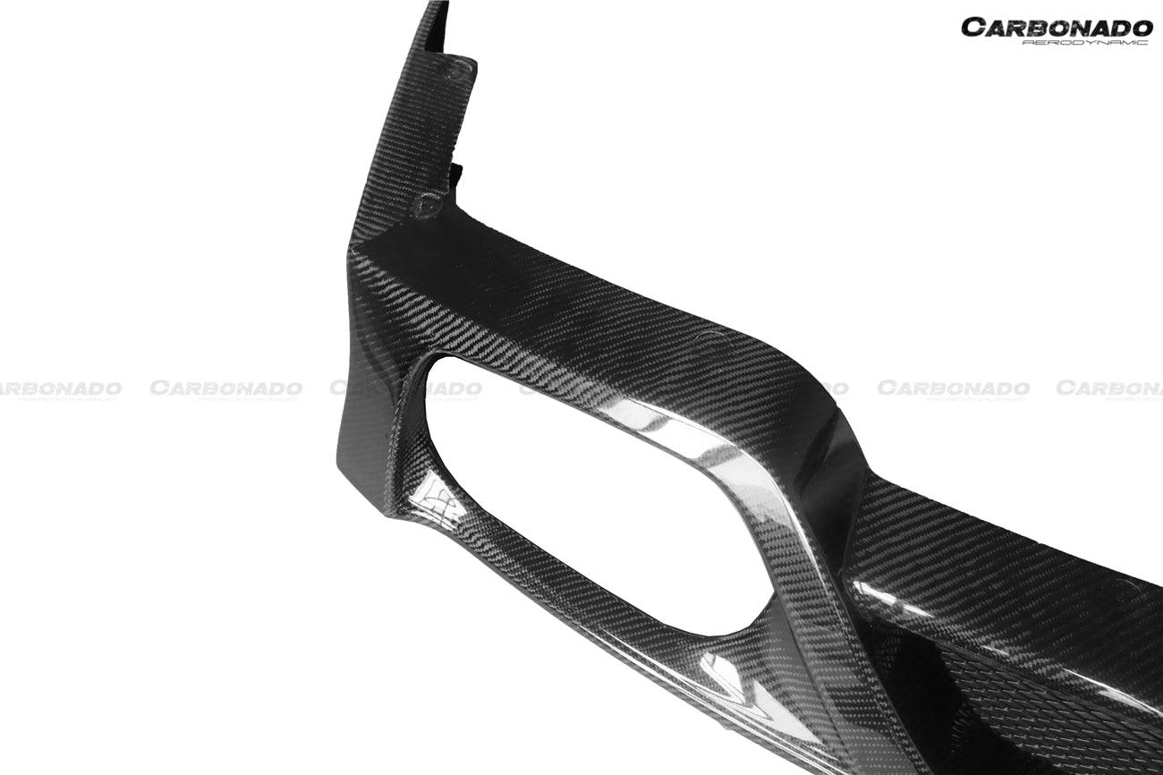 2008-2011 Nissan GTR R35 CBA OEM Style Carbon Fiber Rear Lip - Carbonado