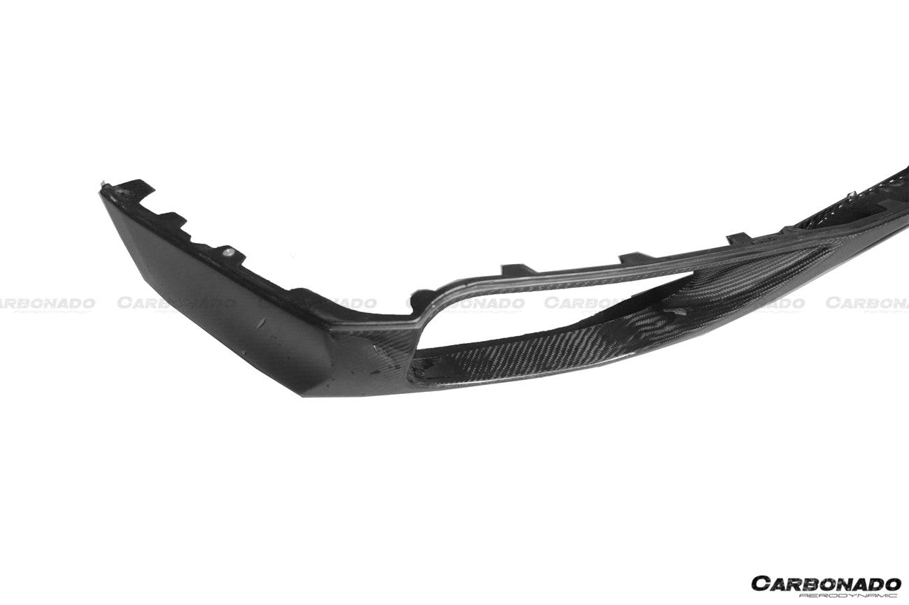 2008-2011 Nissan GTR R35 CBA OEM Style Carbon Fiber Rear Lip - Carbonado Aero