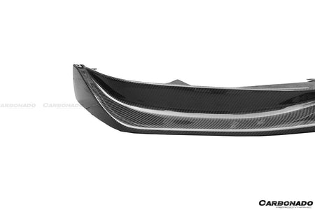 2008-2011 Nissan GTR R35 CBA AMS Style Carbon Fiber Front Lip - Carbonado Aero