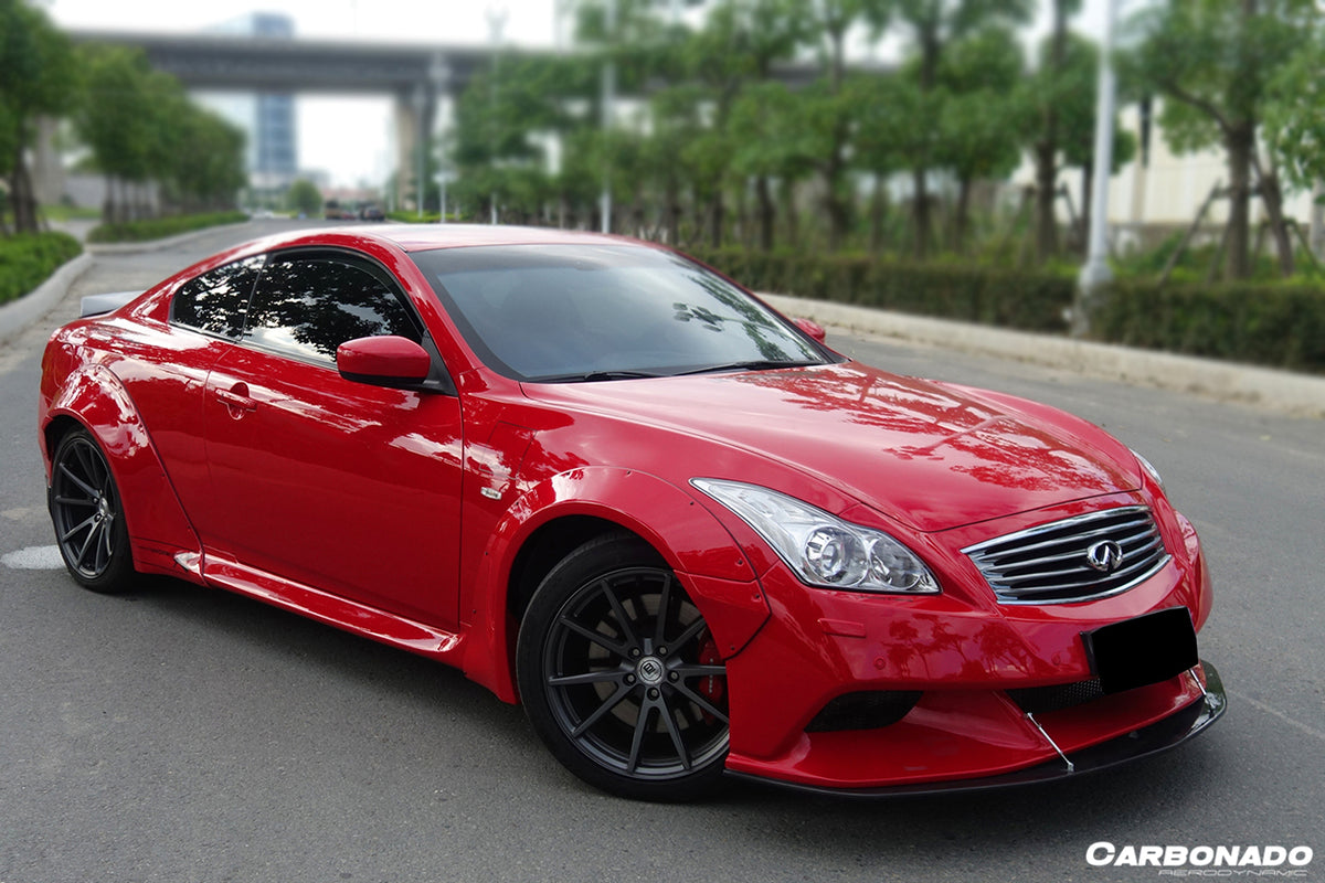 2008-2015 Infiniti G37S Coupe DE Style Auto Full Wide Body Kit - Carbonado Aero