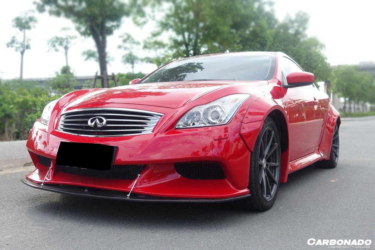 2008-2015 Infiniti G37S Coupe DE Style Auto Full Wide Body Kit - Carbonado Aero