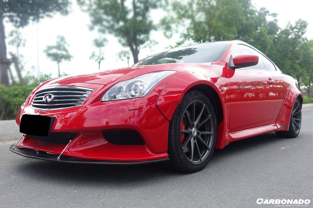 2008-2015 Infiniti G37S Coupe DE Style Front Bumper - Carbonado Aero