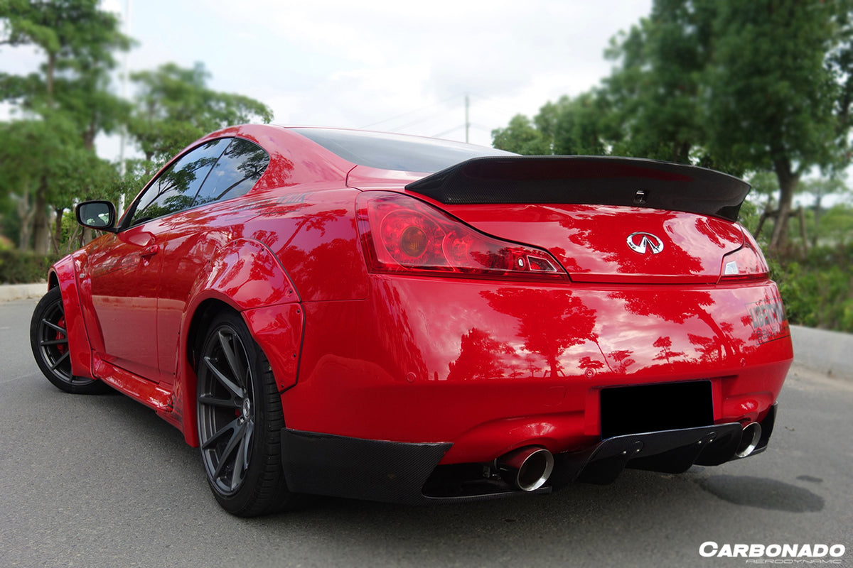 2008-2015 Infiniti G37S Coupe DE Style Auto Full Wide Body Kit - Carbonado Aero