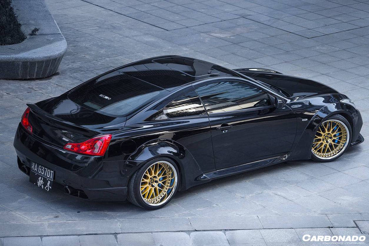 2008-2015 Infiniti G37S Coupe DE Style Auto Full Wide Body Kit - Carbonado Aero