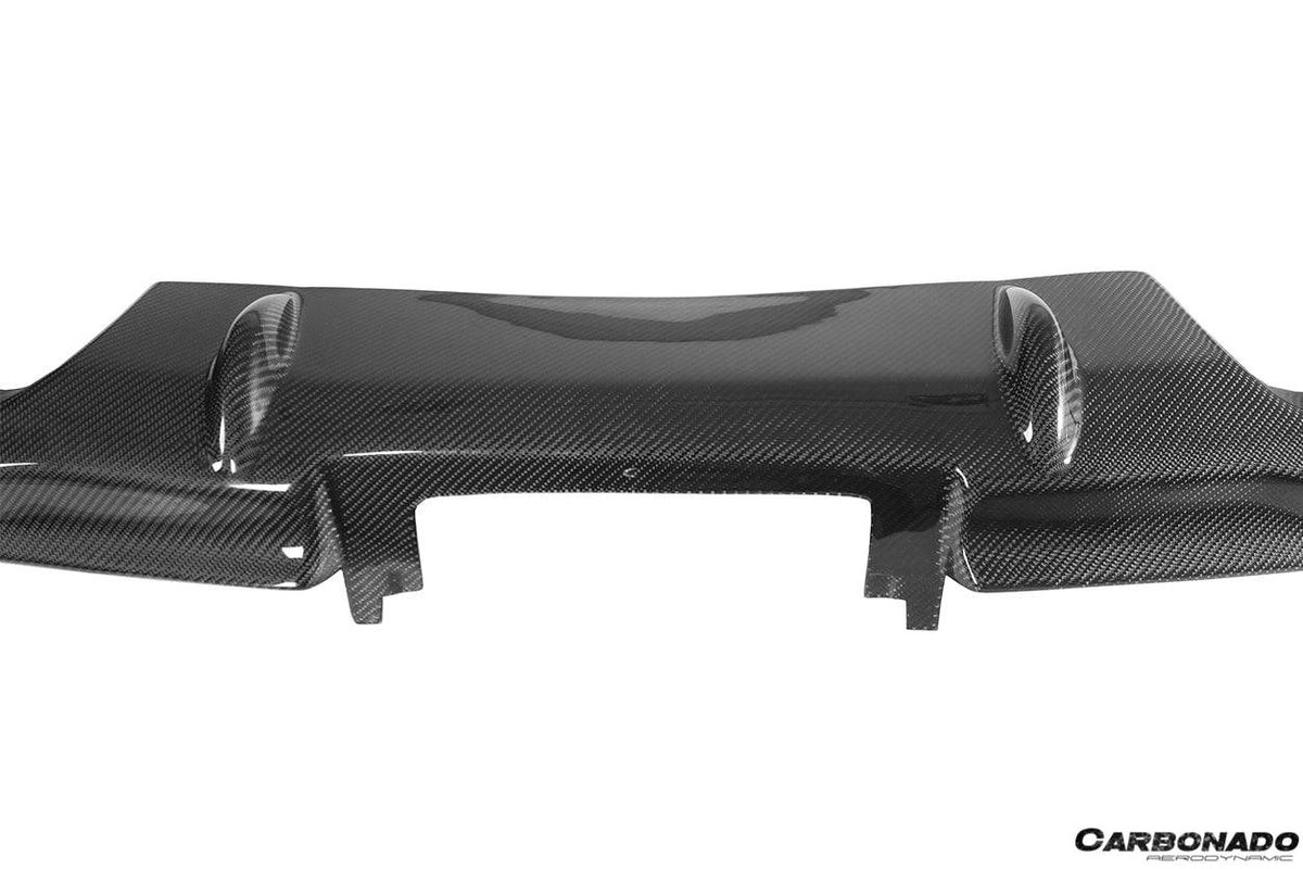 2008-2015 Infiniti G37s Coupe DTM-I Style Carbon Fiber Rear Lip - Carbonado Aero