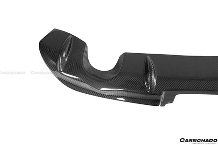 2008-2015 Infiniti G37s Coupe DTM-I Style Carbon Fiber Rear Lip - Carbonado Aero