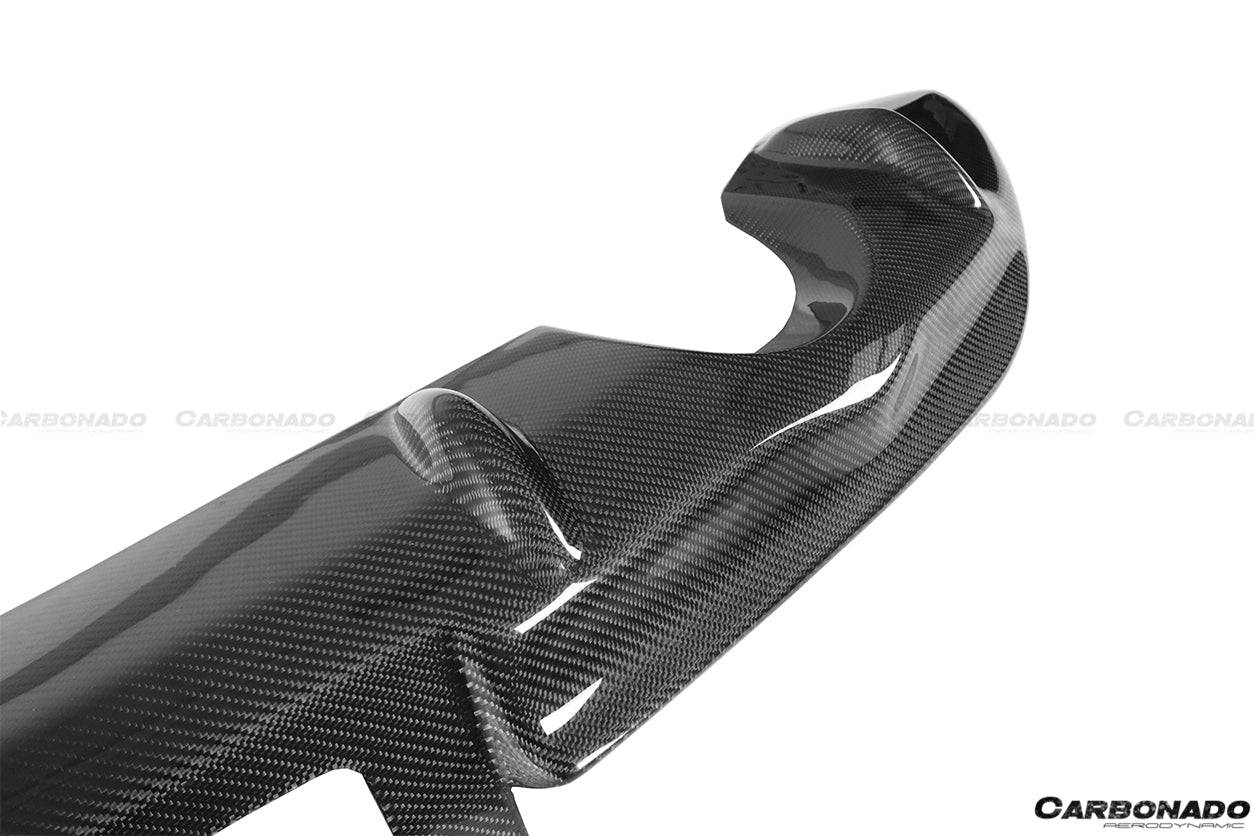 2008-2015 Infiniti G37s Coupe DTM-I Style Carbon Fiber Rear Lip - Carbonado Aero