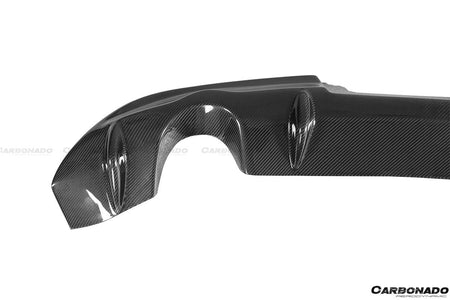 2008-2015 Infiniti G37s Coupe DTM-I Style Carbon Fiber Rear Lip - Carbonado Aero