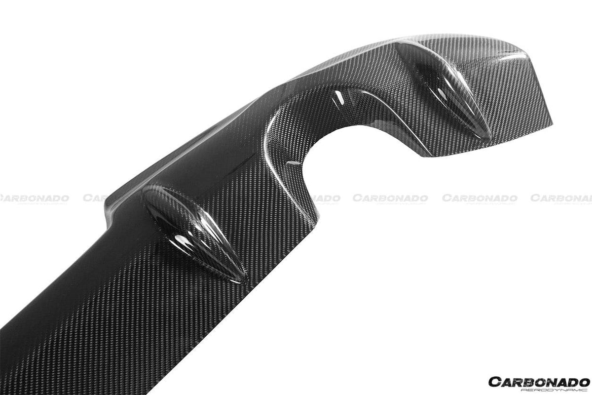 2008-2015 Infiniti G37s Coupe DTM-I Style Carbon Fiber Rear Lip - Carbonado Aero