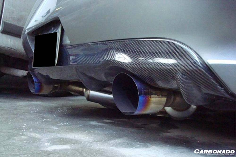 2008-2015 Infiniti G37s Coupe DTM-I Style Carbon Fiber Rear Lip - Carbonado Aero