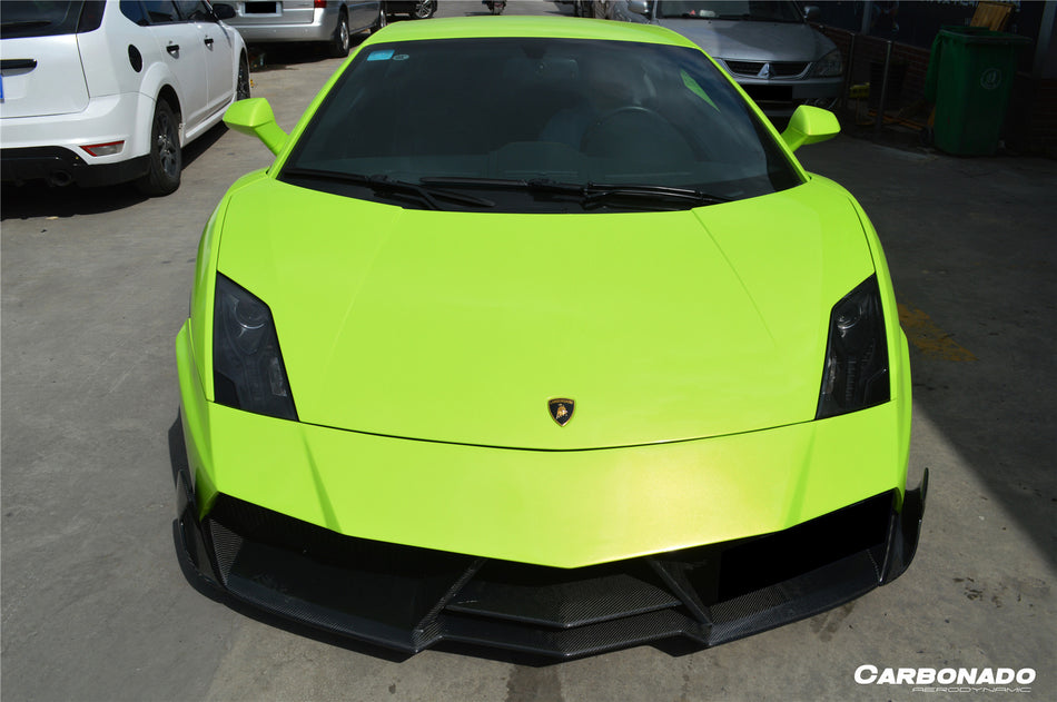 Parachoques delantero estilo Lamborghini Gallardo LP570 2009-2014