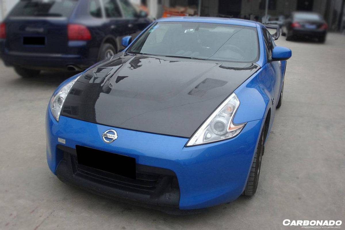 2009-2015 Nissan 370Z BS Style Hood - Carbonado Aero