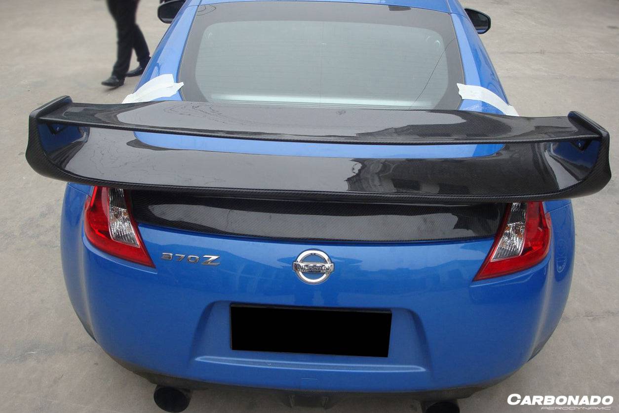 2009-2015 Nissan 370Z VS Style Trunk Spoiler - Carbonado