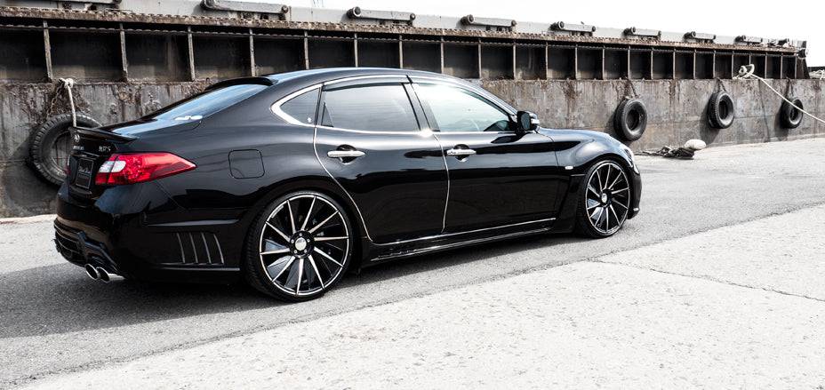 2011-2014 Infiniti Q70 M37 M35 M25 WD Style Full Body Kit - Carbonado Aero