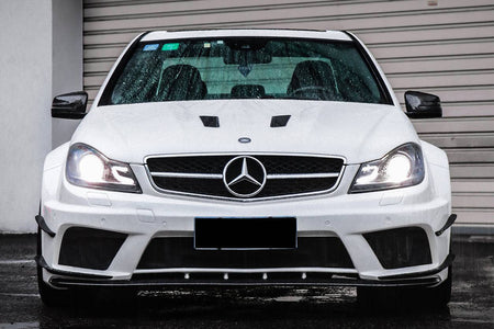 2012-2014 Mercedes Benz W204 C63 AMG Sedan BKSS Style Wide Full Body Kit - Carbonado