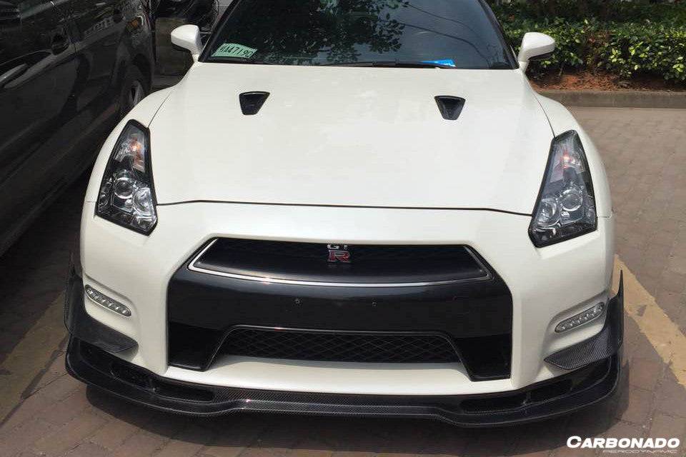 2012-2016 Nissan GTR R35 DBA BSE Style Part Carbon Fiber Front Lip - Carbonado