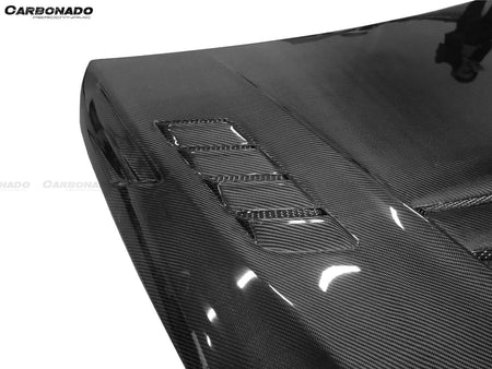 2012-2018 Mercedes Benz W176 A45 AMG VA Style Hood - Carbonado Aero