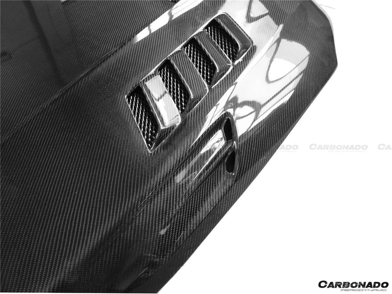 2012-2018 Mercedes Benz W176 A45 AMG VA Style Hood - Carbonado Aero