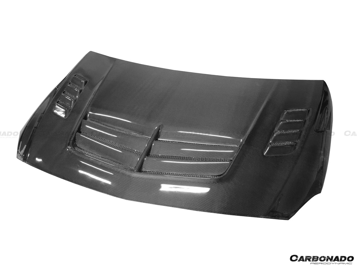 2012-2018 Mercedes Benz W176 A45 AMG VA Style Hood - Carbonado Aero