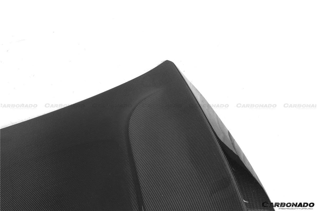 2013-2018 Mercedes Benz W117 CLA Class Black Sails Style Hood - Carbonado Aero