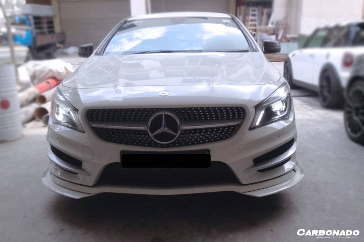 2014-2016 Mercedes Benz W117 CLA Sport / CLA45 AMG PA Style Front Lip - Carbonado Aero