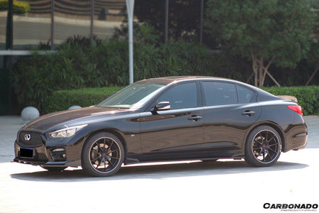 2014-2017 Infiniti Q50 Sedan SN Style Front Lip - Carbonado Aero