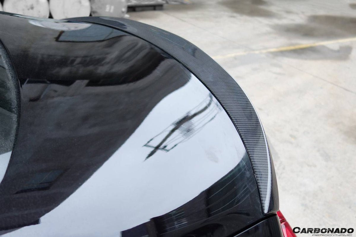 2014-2017 Infiniti Q50 Sedan DP Style Carbon Fiber Trunk Spoiler - Carbonado Aero