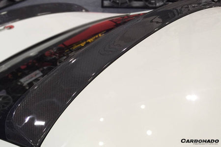 2014-2017 Infiniti Q50 Sedan SN Style Carbon Fiber Roof Spoiler - Carbonado Aero