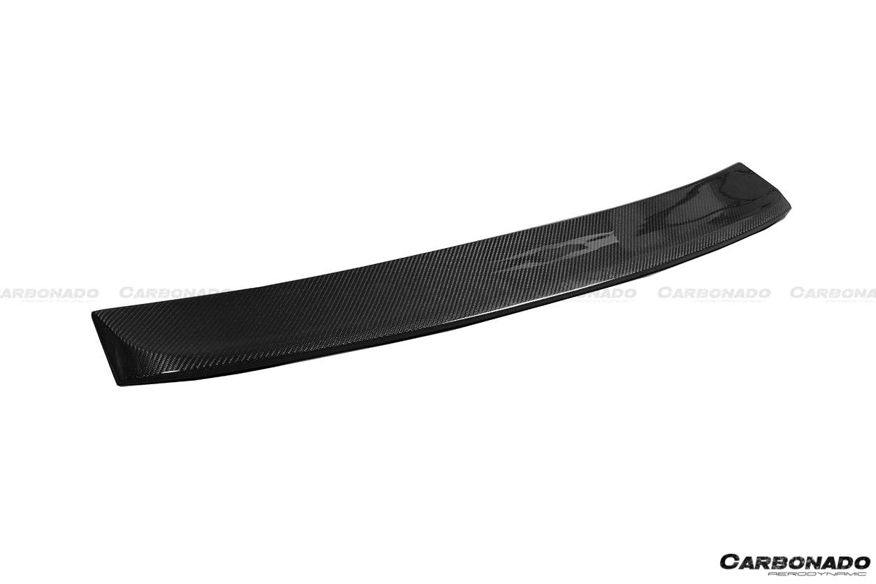 2014-2017 Infiniti Q50 Sedan SN Style Carbon Fiber Roof Spoiler - Carbonado Aero