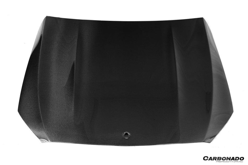 2015-2021 Mercedes Benz W205 C63S AMG Sedan Coupe OEM Style Carbon Fiber Hood