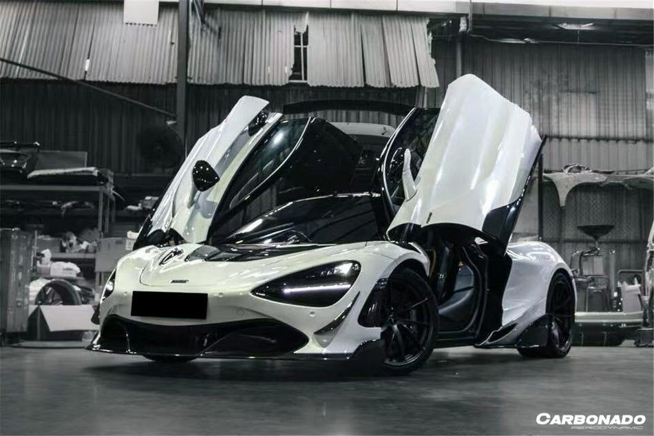 Alerón de maletero de fibra de carbono estilo McLaren 720s VRS 2017-2020