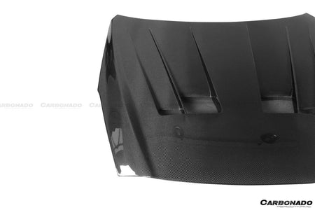 2017-2022 Nissan GTR R35 EBA LB3 Style Carbon Fiber Hood - Carbonado Aero