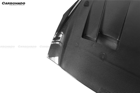 2017-2022 Nissan GTR R35 EBA LB3 Style Carbon Fiber Hood - Carbonado Aero