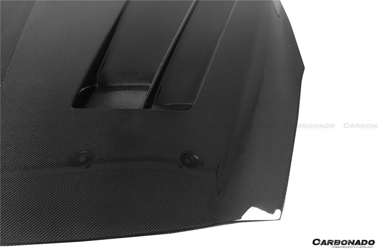 2017-2022 Nissan GTR R35 EBA LB3 Style Carbon Fiber Hood - Carbonado Aero