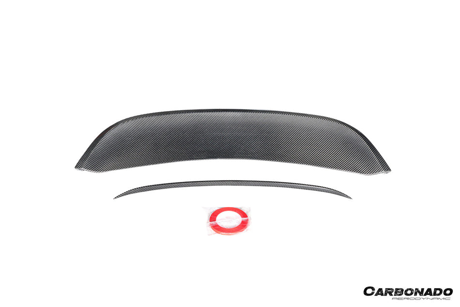 2017-2025 Porsche 718 Boxster Spyder RS Style Autoclave Carbon Fiber Spoiler