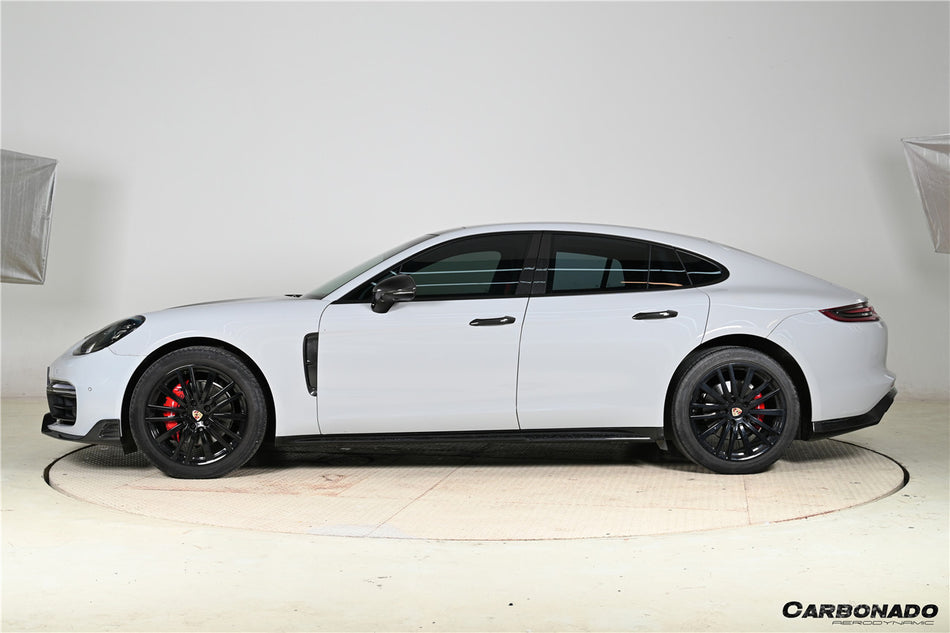 2017-2025 Porsche Panamera 976 971 976SD Style Dry Carbon Fiber Side Skirts