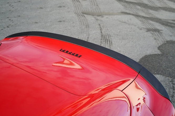 Alerón de maletero de fibra de carbono seco estilo Superfast MSY Ferrari 812 2018 en adelante