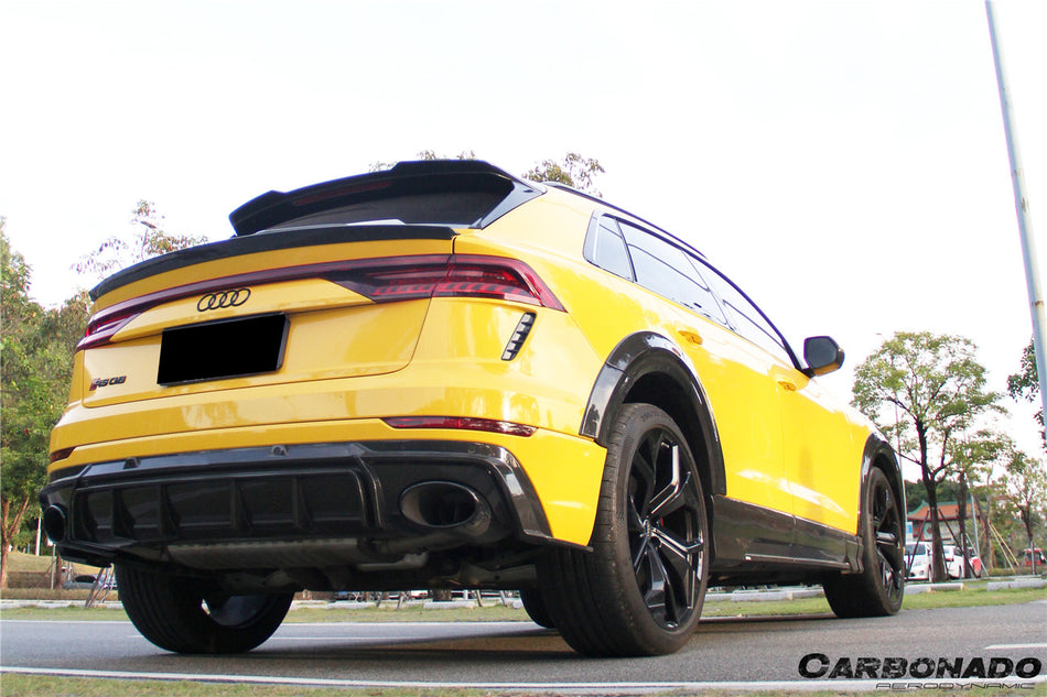 2020-2023 Audi RSQ8 AD Style Dry Carbon Fiber Roof Spoiler