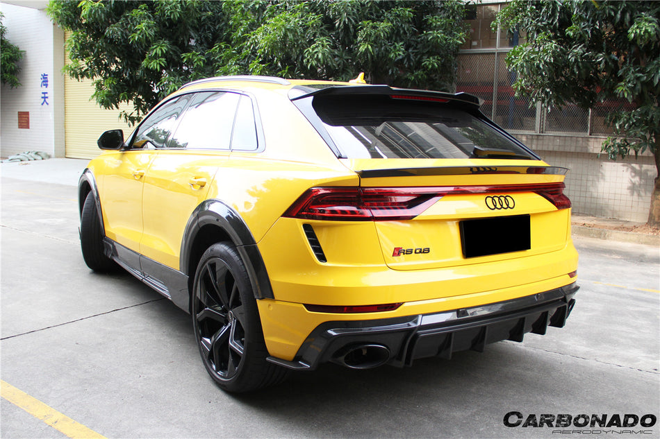 2020-2023 Audi RSQ8 AD Style Dry Carbon Fiber Rear Diffuser Lip